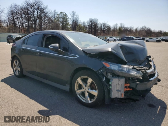 2014 Chevrolet Volt with VIN 1G1RH6E40EU164209, listed as a Copart auction lot 54099965 with Not Provided miles and Salvage Title. Bid and sale history available at carsss.com. Image 4.