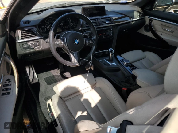 2015 BMW 4 Series 435i with VIN WBA3T3C57FP939561, listed as a Copart auction lot 48728785 with 116,009 mi miles and Salvage Title. Bid and sale history available at carsss.com. Image 8.