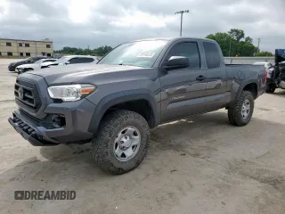 2021 Toyota Tacoma SR с VIN 3TYRX5GN5MT007907, выставлен на аукционе Copart как лот 59346615 с пробегом 32 377 миль миль и Списание • Salvage title. История ставок и продаж доступна на DreamBid. Изображение 1.