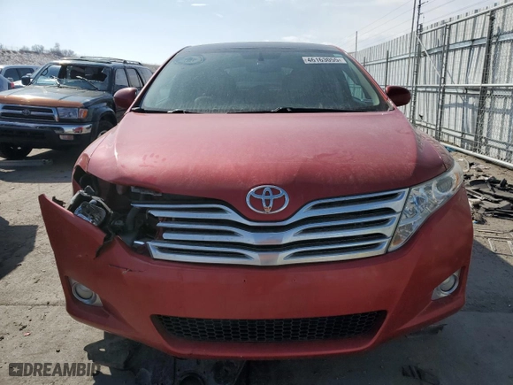 2009 Toyota Venza with VIN 4T3BK11A89U021493, listed as a Copart auction lot 46163055 with NaN miles and Salvage Title. Bid and sale history available at carsss.com. Image 5.