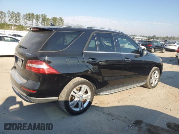 2013 Mercedes-Benz M 350 with VIN 4JGDA2EB8DA224584, listed as a Copart auction lot 46941295 with 112,648 mi miles and Clean Title. Bid and sale history available at DreamBid. Image 3.