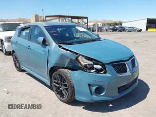 2009 Pontiac Vibe GT with VIN 5Y2SR670X9Z443126, listed as a IAAI auction lot 42756918 with 208,278 mi miles and . Bid and sale history available at DreamBid. Image 1.