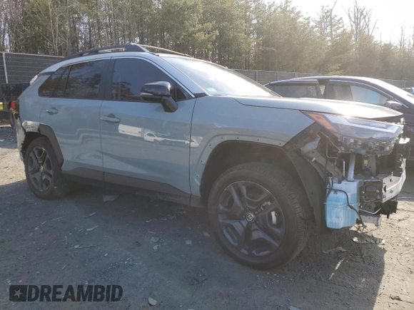 2023 Toyota RAV4 Adventure with VIN 2T3J1RFV8PW359854, listed as a Copart auction lot 43977525 with 15,935 mi miles and Salvage Title. Bid and sale history available at carsss.com. Image 4.