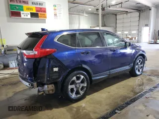 2018 Honda CR-V EX with VIN 7FARW1H53JE013943, listed as a Copart auction lot 52293145 with 112,269 mi miles and Salvage Title. Bid and sale history available at carsss.com. Image 3.