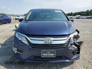 2020 Honda Odyssey Touring with VIN 5FNRL6H85LB003302, listed as a Copart auction lot 72709924 with 58,228 mi miles and Salvage Title. Bid and sale history available at DreamBid. Image 5.