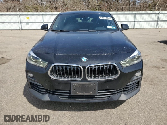 2018 BMW X2 xDrive28i with VIN WBXYJ5C36JEF79315, listed as a Copart auction lot 53993905 with 52,863 mi miles and Salvage Title. Bid and sale history available at carsss.com. Image 5.