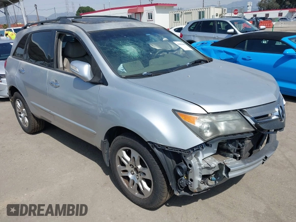 2008 Acura MDX Tech Pkg with VIN 2HNYD28398H512035, listed as a IAAI auction lot 41856400 with 153,098 mi miles. Bid and sale history available at carsss.com. Image 1.