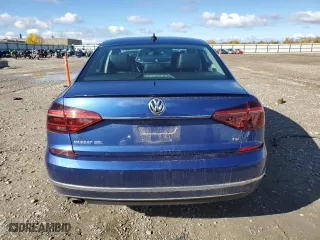 2017 Volkswagen Passat 1.8T SEL Premium with VIN 1VWCT7A37HC077459, listed as a Copart auction lot 76312324 with 0 mi miles and Clean Title. Bid and sale history available at carsss.com. Image 6.