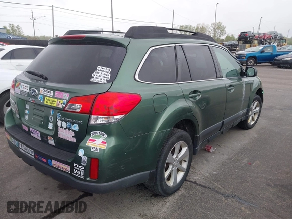 2013 Subaru Outback Premium with VIN 4S4BRCCC5D3243602, listed as a IAAI auction lot 42205618 with 221,350 mi miles and . Bid and sale history available at carsss.com. Image 4.