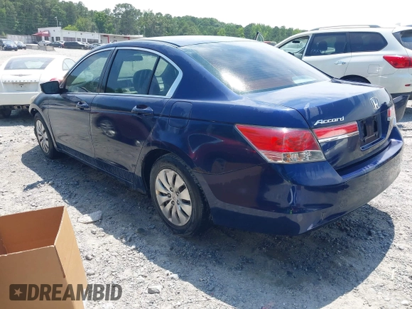 2011 Honda Accord LX with VIN 1HGCP2F39BA000535, listed as a IAAI auction lot 42599374 with 156,293 mi miles and . Bid and sale history available at DreamBid. Image 3.