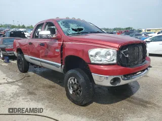2007 Dodge Ram 2500 SLT with VIN 3D7KS28C77G759463, listed as a Copart auction lot 62766864 with 212,938 mi miles and Salvage Title. Bid and sale history available at carsss.com. Image 4.