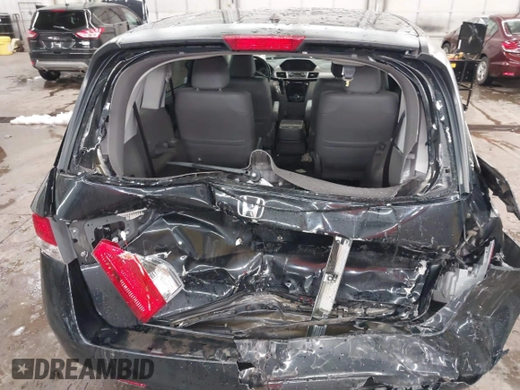 2015 Honda Odyssey EX-L with VIN 5FNRL5H6XFB019430, listed as a IAAI auction lot 41954209 with 161,389 mi miles and . Bid and sale history available at DreamBid. Image 17.