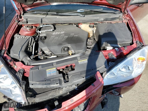 2008 Pontiac G6 GT with VIN 1G2ZH36N484248538, listed as a Copart auction lot 69340034 with 105,809 mi miles and Salvage Title. Bid and sale history available at carsss.com. Image 11.
