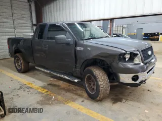 2006 Ford F-150 STX with VIN 1FTRX14W66NA37122, listed as a Copart auction lot 82414464 with 235,736 mi miles and Salvage title. Bid and sale history available at DreamBid. Image 4.
