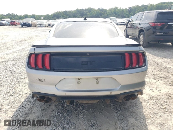 2023 Ford Mustang GT with VIN 1FA6P8CF0P5300998, listed as a Copart auction lot 55071295 with 30,770 mi miles and Salvage Title. Bid and sale history available at carsss.com. Image 6.