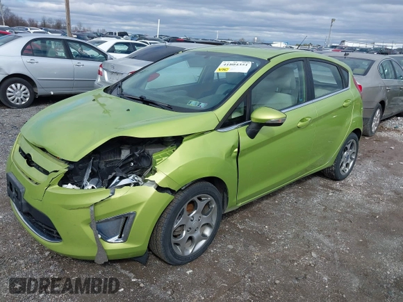 2011 Ford Fiesta SES with VIN 3FADP4FJ7BM131503, listed as a IAAI auction lot 41804351 with 233,620 mi miles. Bid and sale history available at carsss.com. Image 19.