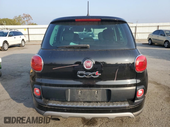 2017 FIAT 500L Trekking z VIN ZFBCFADH9HZ040007, wystawiony jako Copart lot #83492204 z przebiegiem 54 905 mil mil oraz Nie do naprawy • Non repairable. Historia ofert i sprzedaży dostępna na DreamBid. Obrazek 6.