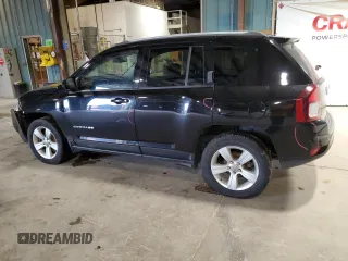 2017 Jeep Compass Latitude with VIN 1C4NJDEB7HD106048, listed as a Copart auction lot 56716925 with 208,777 mi miles and Salvage title. Bid and sale history available at DreamBid. Image 2.