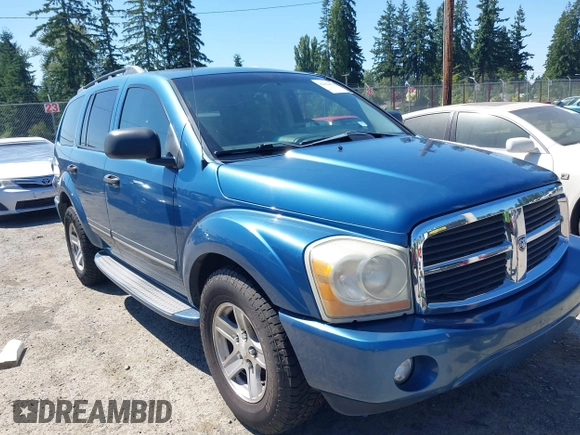 2004 Dodge Durango Limited with VIN 1D8HD58D74F122886, listed as a IAAI auction lot 42624592 with 203,577 mi miles and . Bid and sale history available at DreamBid. Image 1.