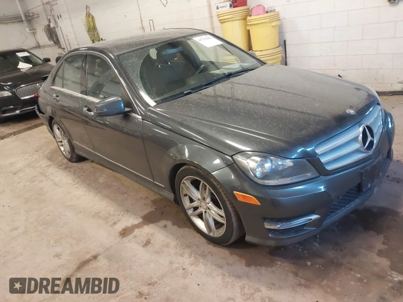 2013 Mercedes-Benz C 300 Sport with VIN WDDGF8AB8DR279197, listed as a IAAI auction lot 41735402 with 205,746 mi miles and . Bid and sale history available at carsss.com. Image 1.