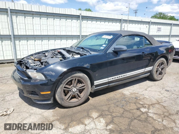 2012 Ford Mustang V6 with VIN 1ZVBP8EM2C5273248, listed as a Copart auction lot 51921525 with Not Provided miles and Clean Title. Bid and sale history available at carsss.com. Image 1.