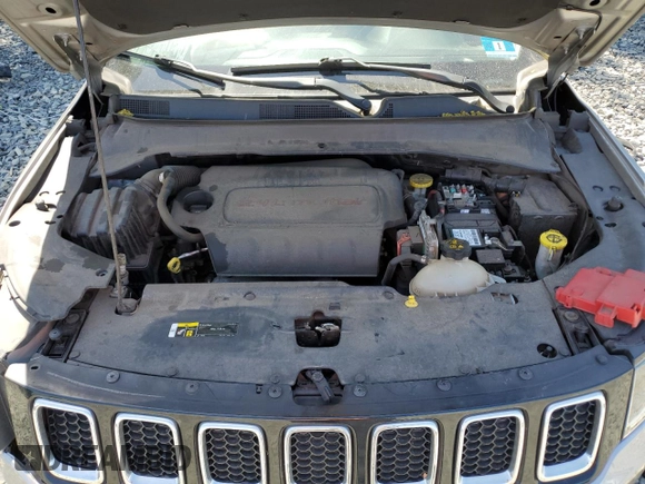 2020 Jeep Compass Limited with VIN 3C4NJDCBXLT155752, listed as a Copart auction lot 55040775 with 135,605 mi miles and Salvage title. Bid and sale history available at DreamBid. Image 12.