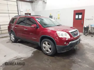 2008 GMC Acadia SLT1 z VIN 1GKEV23778J220368, wystawiony jako IAAI lot #42261077 z przebiegiem 181 792 mil mil oraz . Historia ofert i sprzedaży dostępna na DreamBid. Obrazek 1.
