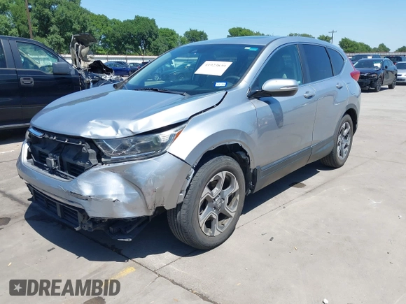 2019 Honda CR-V EX with VIN 5J6RW1H57KA029725, listed as a IAAI auction lot 41923839 with 78,136 mi miles. Bid and sale history available at carsss.com. Image 2.