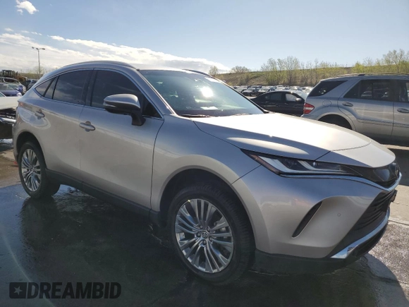 2022 Toyota Venza LE with VIN JTEAAAAH5NJ115458, listed as a Copart auction lot 53696965 with 34,704 mi miles and Salvage Title. Bid and sale history available at DreamBid. Image 4.