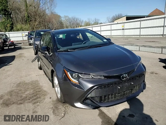 2022 Toyota Corolla Hatchback SE with VIN JTND4MBE7N3182562, listed as a Copart auction lot 51967865 with 8,180 mi miles and Salvage Title. Bid and sale history available at carsss.com. Image 11.