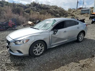 2016 Mazda Mazda6 i Sport with VIN JM1GJ1U52G1435372, listed as a Copart auction lot 51183255 with 77,153 mi miles and Salvage Title. Bid and sale history available at carsss.com. Image 1.