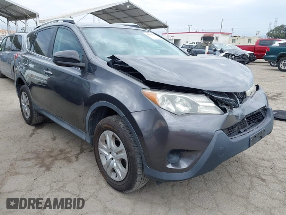 2014 Toyota RAV4 LE with VIN 2T3ZFREV9EW116234, listed as a IAAI auction lot 42418909 with 35,985 mi miles and . Bid and sale history available at DreamBid. Image 1.