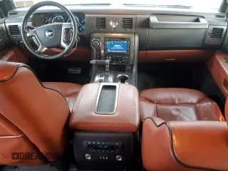 2008 Hummer H2 SUV with VIN 5GRGN23808H107414, listed as a Copart auction lot 81825854 with 250,205 mi miles and Salvage Title. Bid and sale history available at carsss.com. Image 8.