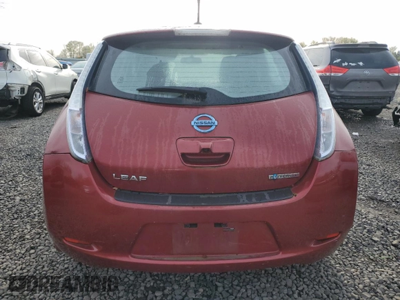 2011 Nissan LEAF SL-e with VIN JN1AZ0CP2BT005806, listed as a Copart auction lot 51286525 with 66,829 mi miles and Clean Title. Bid and sale history available at carsss.com. Image 6.