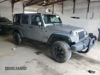 2018 Jeep Wrangler Unlimited Sport S with VIN 1C4HJWDG0JL938462, listed as a Copart auction lot 59862325 with 54,358 mi miles and Salvage title. Bid and sale history available at DreamBid. Image 4.
