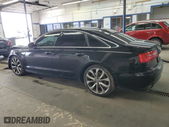 2015 Audi A6 2.0T Premium Plus with VIN WAUGFAFC4FN018210, listed as a Copart auction lot 52143295 with 154,013 mi miles and Salvage Title. Bid and sale history available at carsss.com. Image 2.