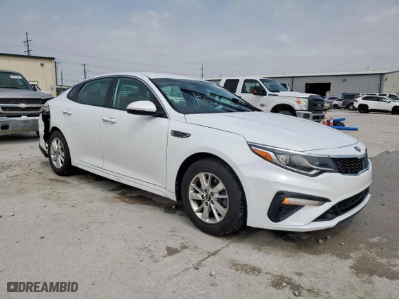 2019 Kia Optima S with VIN 5XXGT4L32KG275230, listed as a Copart auction lot 51455765 with 92,189 mi miles and Salvage Title. Bid and sale history available at carsss.com. Image 4.