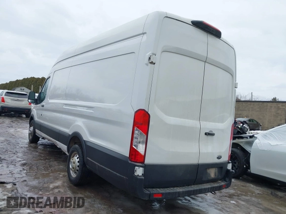 2023 Ford Transit Cargo with VIN 1FTBR3U80PKA40125, listed as a IAAI auction lot 41709473 with 83,626 mi miles and . Bid and sale history available at DreamBid. Image 3.