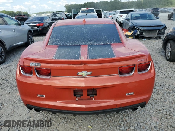 2012 Chevrolet Camaro 1LT with VIN 2G1FB1E36C9128498, listed as a Copart auction lot 65527424 with 183,721 mi miles and Salvage title. Bid and sale history available at DreamBid. Image 6.