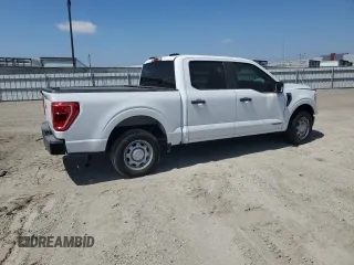 2021 Ford F-150 XL with VIN 1FTFW1CD3MFA73346, listed as a Copart auction lot 53357055 with 46,000 mi miles and Salvage title. Bid and sale history available at DreamBid. Image 3.