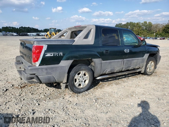 2003 Chevrolet Avalanche with VIN 3GNEC13T43G277069, listed as a Copart auction lot 75266144 with 276,750 mi miles and Salvage Title. Bid and sale history available at carsss.com. Image 3.