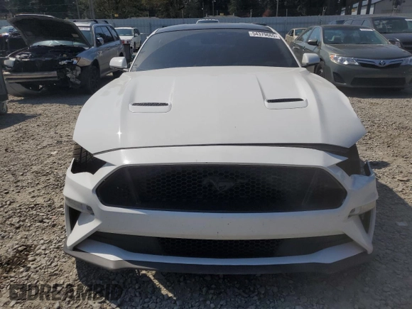 2019 Ford Mustang GT z VIN 1FA6P8CF1K5188978, wystawiony jako Copart lot #54379665 z przebiegiem 53 283 mil mil oraz Szkoda całkowita • Salvage title. Historia ofert i sprzedaży dostępna na DreamBid. Obrazek 5.