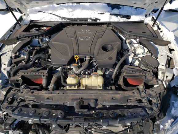 2021 Infiniti Q50 Signature Edition z VIN JN1EV7CR7MM751141, wystawiony jako Copart lot #44447575 z przebiegiem 44 359 mil mil oraz Szkoda całkowita • Salvage title. Historia ofert i sprzedaży dostępna na DreamBid. Obrazek 11.