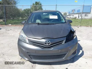 2014 Toyota Yaris L with VIN JTDKTUD35ED596329, listed as a IAAI auction lot 41705004 with 191,557 mi miles. Bid and sale history available at carsss.com. Image 6.