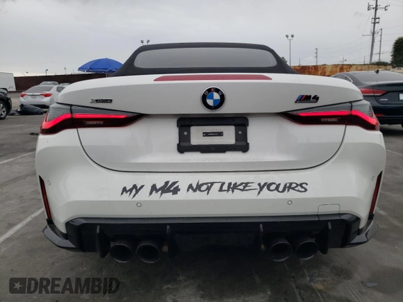 2024 BMW M4 Competition xDrive with VIN WBS33BA01RCP16148, listed as a Copart auction lot 47478585 with 11,532 mi miles and Salvage Title. Bid and sale history available at carsss.com. Image 6.