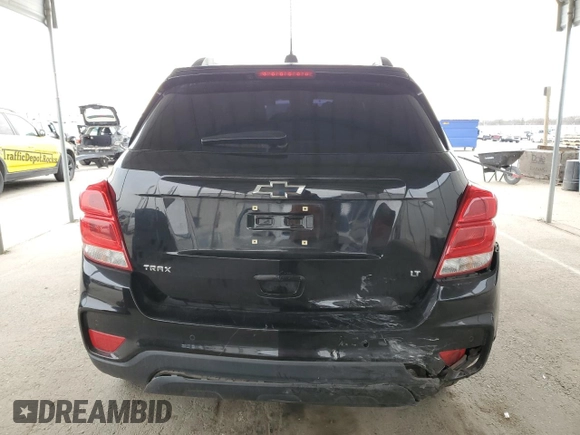 2020 Chevrolet Trax LT with VIN KL7CJLSB7LB350600, listed as a Copart auction lot 43282985 with 77,116 mi miles and Salvage Title. Bid and sale history available at DreamBid. Image 6.