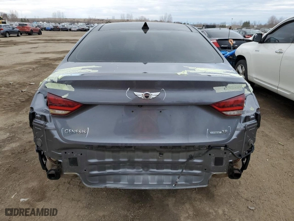 2016 Hyundai Genesis 3.8L with VIN KMHGN4JE3GU151012, listed as a Copart auction lot 49482285 with 232,334 mi miles and Salvage Title. Bid and sale history available at carsss.com. Image 6.