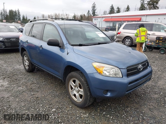 2008 Toyota RAV4 with VIN JTMBK33V985061809, listed as a IAAI auction lot 41851948 with 259,650 mi miles. Bid and sale history available at carsss.com. Image 1.