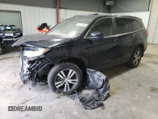 2017 Honda Pilot EX-L with VIN 5FNYF6H50HB087447, listed as a Copart auction lot 64115555 with 109,628 mi miles and Clean title. Bid and sale history available at DreamBid. Image 1.