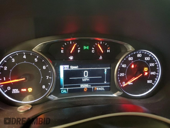 2018 GMC Acadia SLE z VIN 1GKKNTLS1JZ166490, wystawiony jako Copart lot #47698745 z przebiegiem 95 299 mil mil oraz Szkoda całkowita • Salvage title. Historia ofert i sprzedaży dostępna na DreamBid. Obrazek 9.